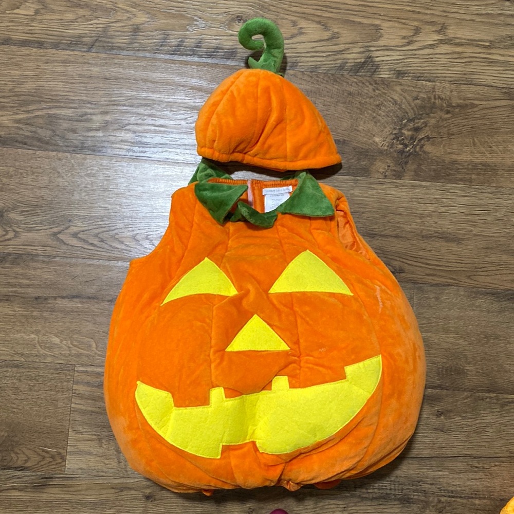 Pottery barn kids pumpkin costume size 2t